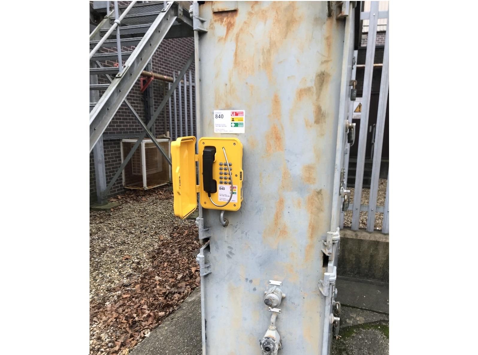 ISLE WIGHT UK Jan, 2018-Industrijski vanjski telefon za elektrane