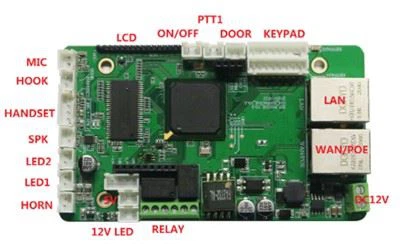 HD Voice SIP telefonska ploča JR-SIP-PCB